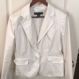 White blazer